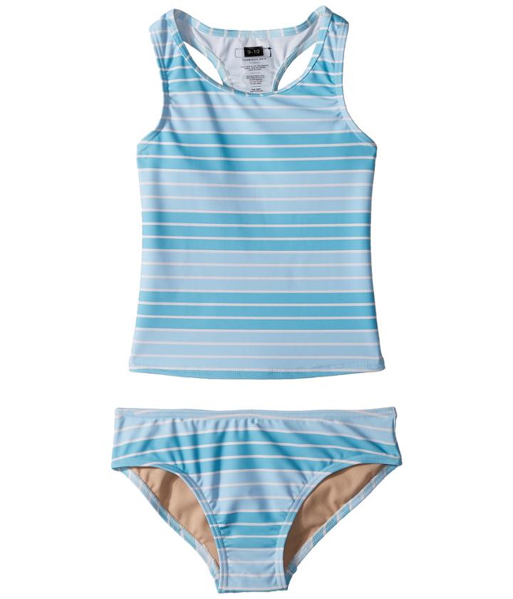 Toobydoo - Aqua Stripe Tankini