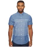 Original Penguin - Short Sleeve Printed End On End Woven Shirt