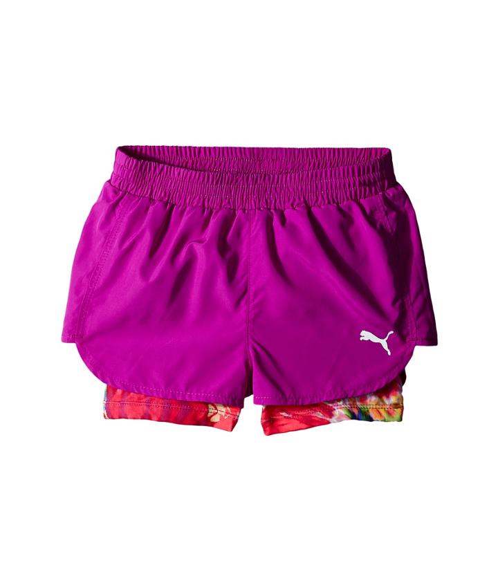 Puma Kids - Swirl Running Shorts