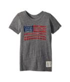 The Original Retro Brand Kids - Vintage Tri-blend American Flag Tee