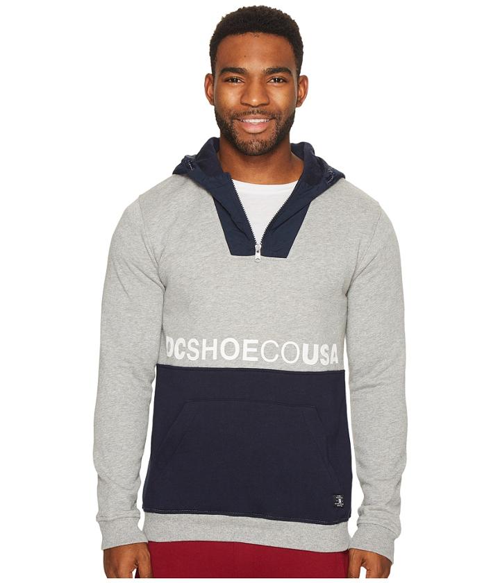 Dc - Longden Half-zip Pullover Hoodie