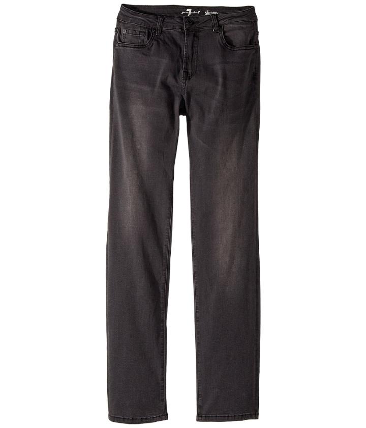 7 For All Mankind Kids - The Slimmy Jeans In Storm Shadow