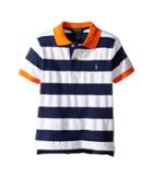 Polo Ralph Lauren Kids - Yarn-dyed Mesh Striped Polo