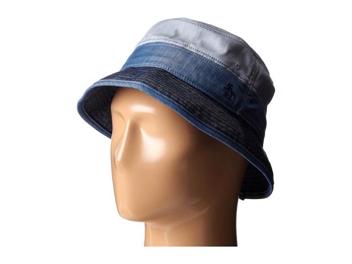 Original Penguin - Color Blocked Chambray Bucket Hat
