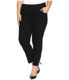 Jag Jeans Plus Size - Plus Size Amelia Pull-on Slim Ankle Comfort Denim In Black Void