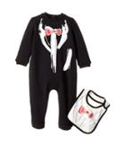 Moschino Kids - Tuxedo Romper Bib Gift Box Set