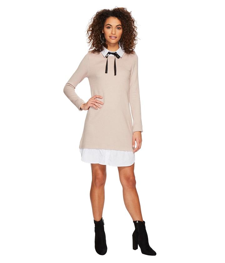 J.o.a. - Layered Look Knit Dress