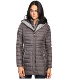 Vince Camuto - Mid Weight Down With Bib And Wool Detail L8191