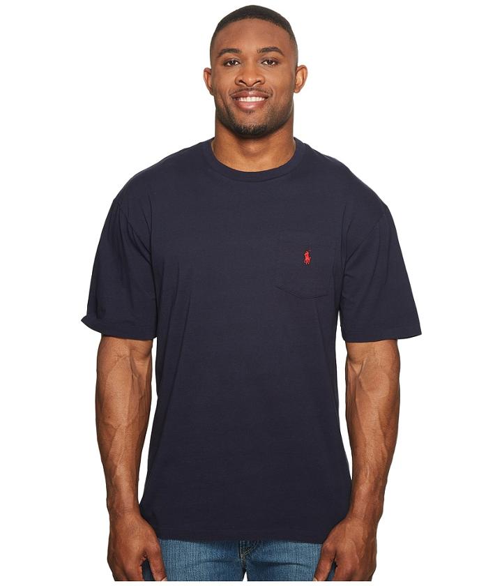 Polo Ralph Lauren - Big And Tall Classic Fit Crew Neck Pocket T-shirt