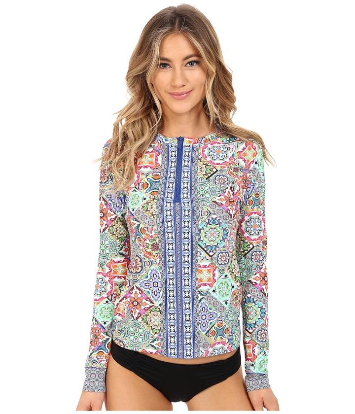 Nanette Lepore - Greek Tiles Rashguard