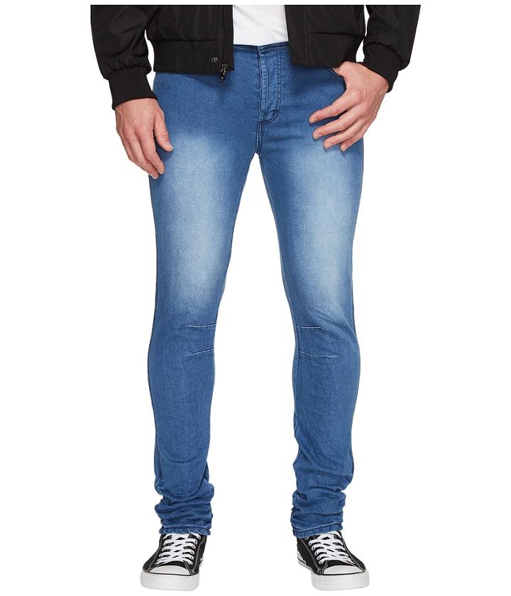 Nana Judy - The Spring Jeans In Mid Indigo Crinkle