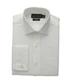 Lauren By Ralph Lauren - Pinpoint Spread Collar Slim Shirt W/ French Cuff