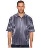 Vince - Narrow Stripe Single Pleat Long Sleeve Shirt