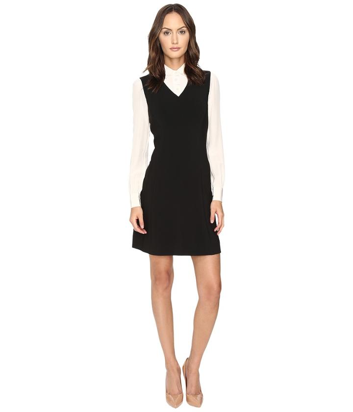 Kate Spade New York - Bow Tie Crepe A-line Dress