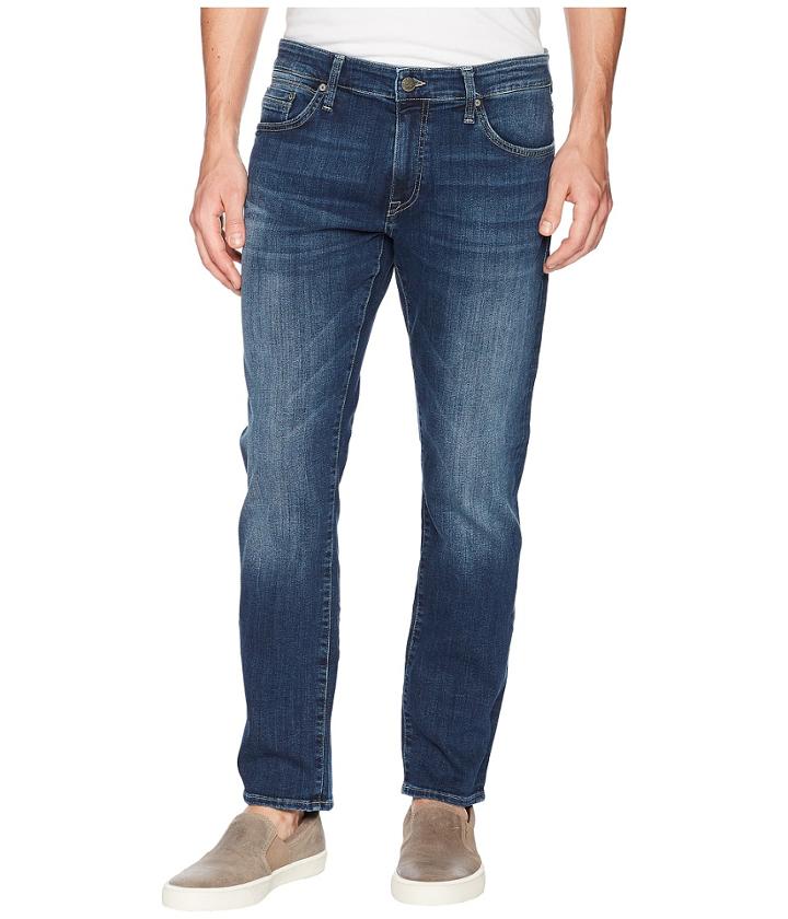 Mavi Jeans - Marcus Regular Rise Slim Straight Leg In Dark Blue Williamsburg