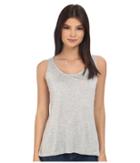 Jack By Bb Dakota - Leana Rayon Jersey And Scalloped Lace Tank Top
