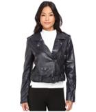 Blank Nyc - Moto Vegan Leather Jacket In Uninvited