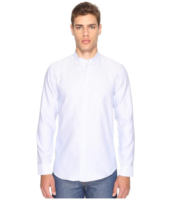 Marc Jacobs - Cotton Linen Fine Stripe Shirt
