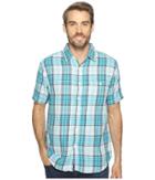 True Grit - Surf Check Short Sleeve Shirt Combed Cotton Double Light