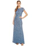 Adrianna Papell - Scoop Back Long Dress