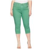 Nydj Plus Size - Plus Size Capris W/ Released Hem In Cactus United States