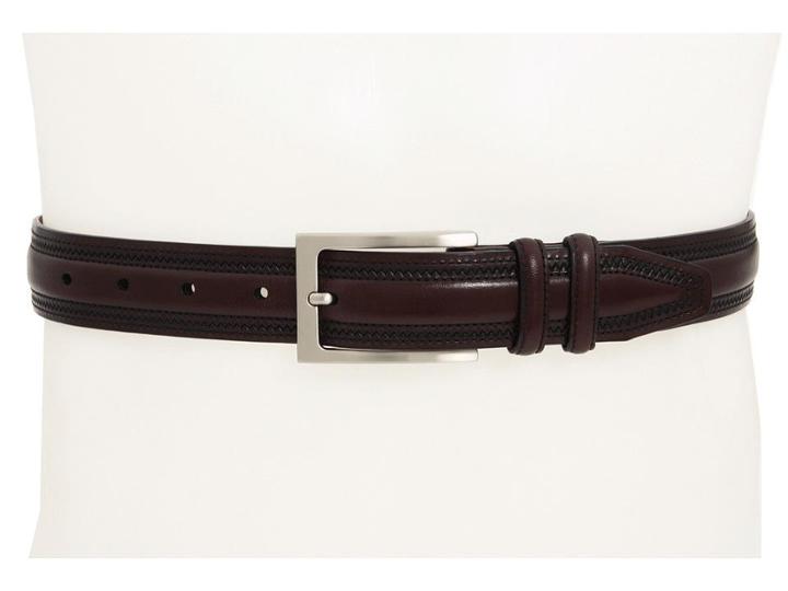 Johnston &amp; Murphy Double-pinked Belt