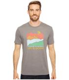 Life Is Good - Life Isn't Easy Mountains Cool Tee