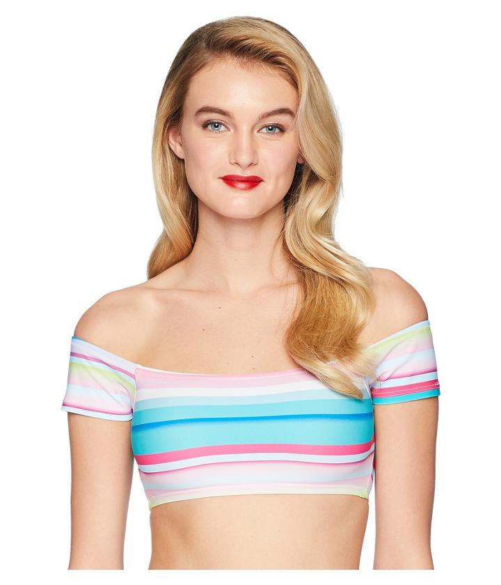 Unique Vintage - Sutton Off Shoulder Top