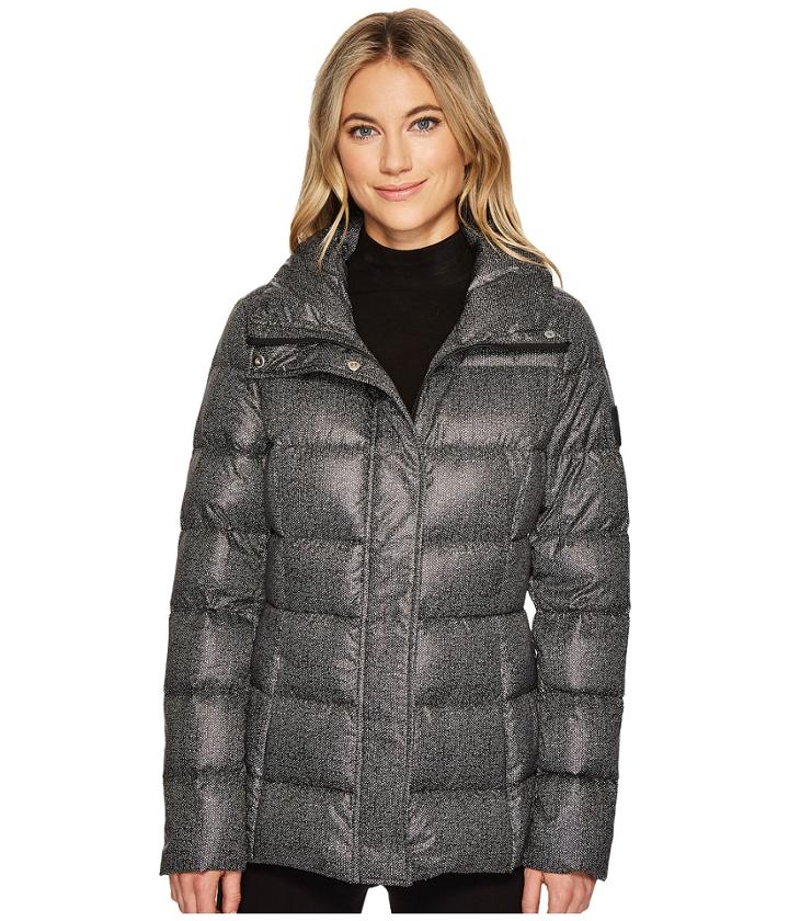Lauren Ralph Lauren - Printed Stand Collar Packable