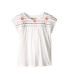 Lucky Brand Kids - Embroidered Drop Shoulder Top