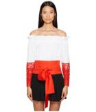 Sportmax - Samaria Off The Shoulder Long Sleeve Top