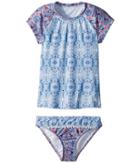 Seafolly Kids - Boho Tile Short Sleeve Surf Set