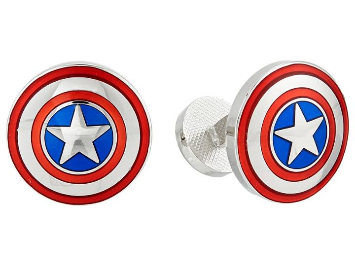 Cufflinks Inc. - Avengers Captain America Shield Cufflinks
