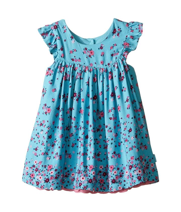 Pumpkin Patch Kids - Boarder Print Folklore Dress