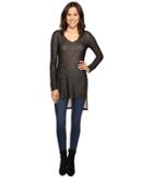 Splendid - Long Sleeve V-neck Tunic