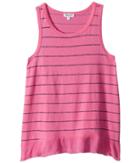 Splendid Littles - Printed Stripe With Crinkle Gauze Hem Top