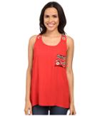 Scully - Mikaela Embroidered Accent Tank Top