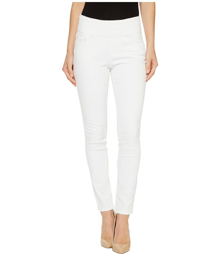 Jag Jeans Petite - Petite Nora Pull-on Skinny In White Denim