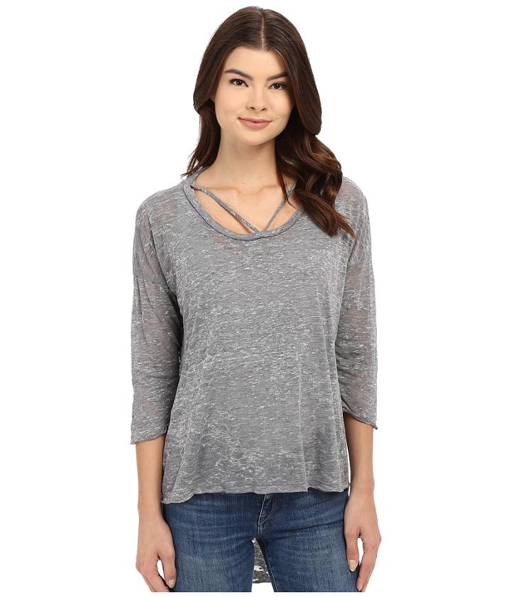Lna - Cape Strap Tee