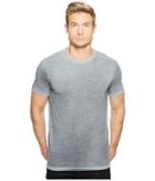 John Varvatos Star U.s.a. - Short Sleeve Reverse Sprayed Crew Neck K2729t2b