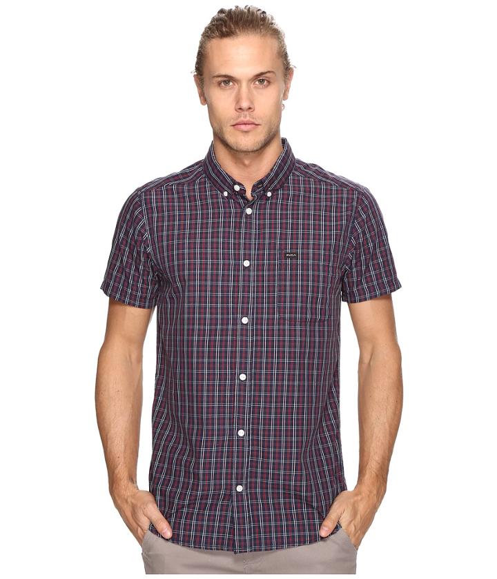 Rvca - That'll Do Plaid 2 Short Sleeve Woven