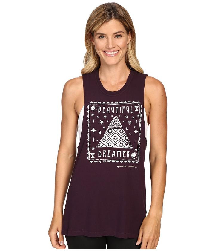 Spiritual Gangster - Beautiful Dreamer Block Rocker Tank Top
