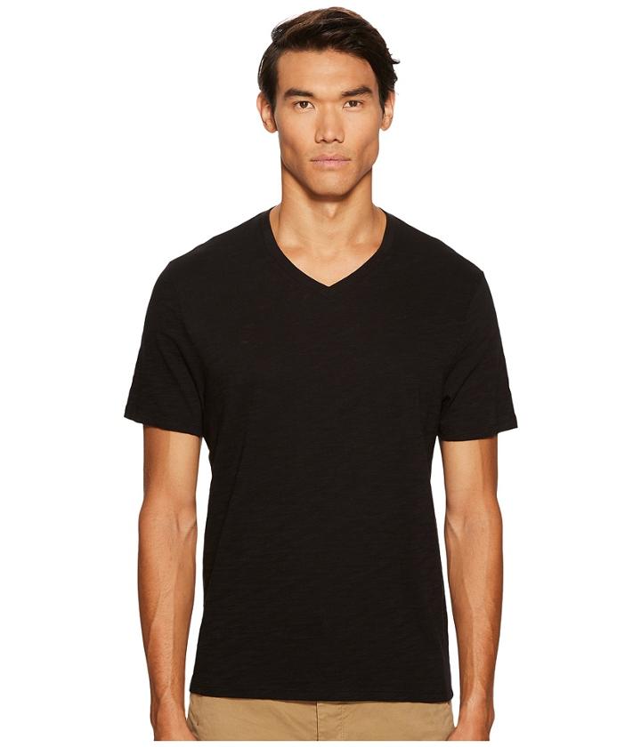 Vince - Short Sleeve Slub V-neck