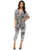Kamalikulture By Norma Kamali - Rectangle Jog Jumpsuit