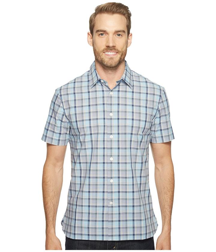 Perry Ellis - Highlight Plaid Shirt