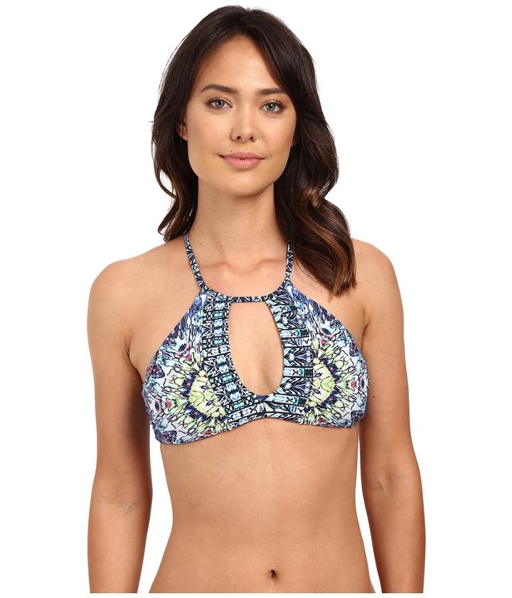Red Carter - Polaris High Neck Keyhole Top