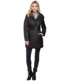 Cole Haan - Signature Quilted Coat With Hood