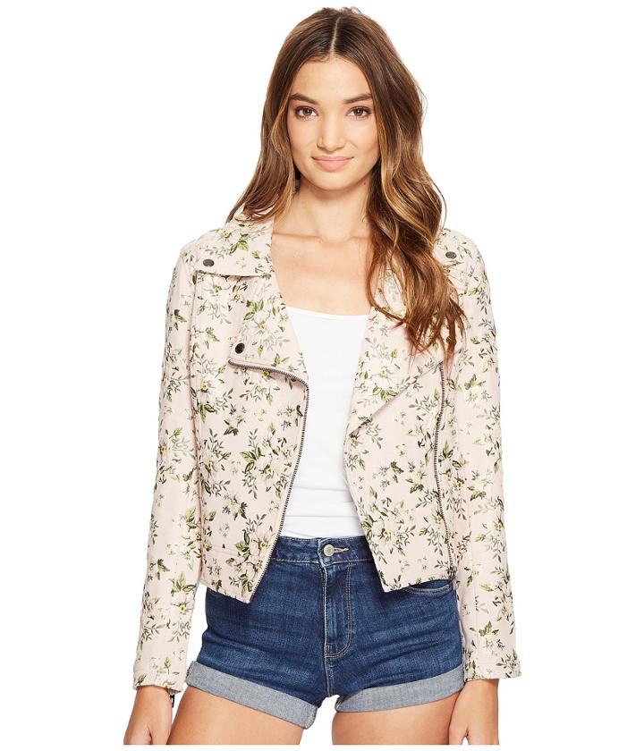 Blank Nyc - Floral Detailed Jacket In Stem To Stem