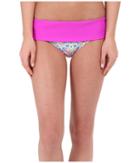 Next By Athena - Wellness Retreat Printed Powerhouse Banded Retro Pants