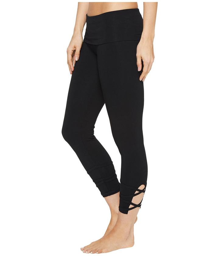 Hard Tail - Contour Rolldown Wrap Around Capri Leggings